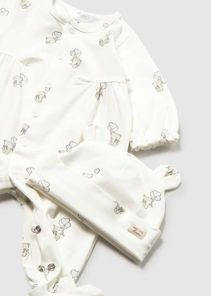 Śpioszki i czapeczka 1706-87 60 1-2