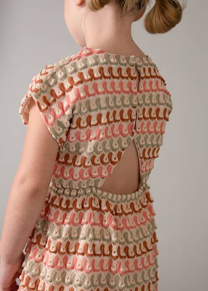 Sukienka dzianinowa fantazja 3930-59 128