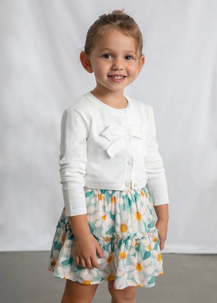 Sweterek kokardka basic 321-86 116