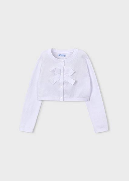 Sweterek kokardka basic 321-89 110