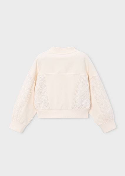 Bluza łączone tkaniny 3456-36 116