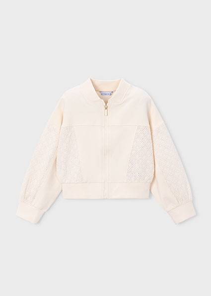 Bluza łączone tkaniny 3456-36