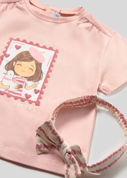 Koszulka k/r z opaską 1081-12 98