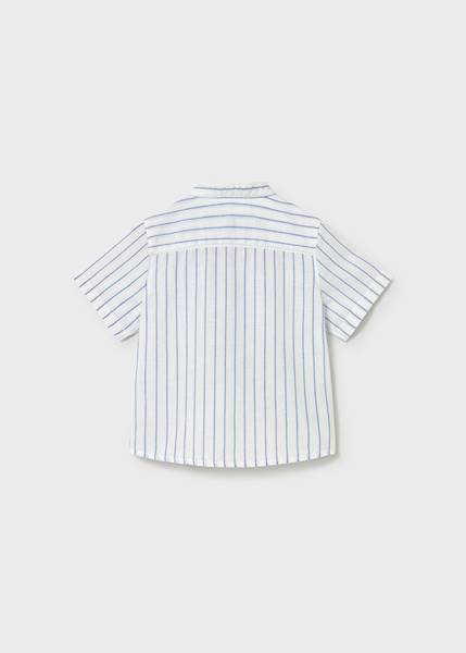 Koszula k/r len stójka 1111-20 98