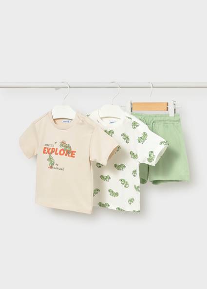 Komplet dzianina 3-cz. print 1669-40 86