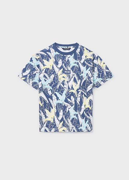 Koszulka k/r we wzory 6039-42 158