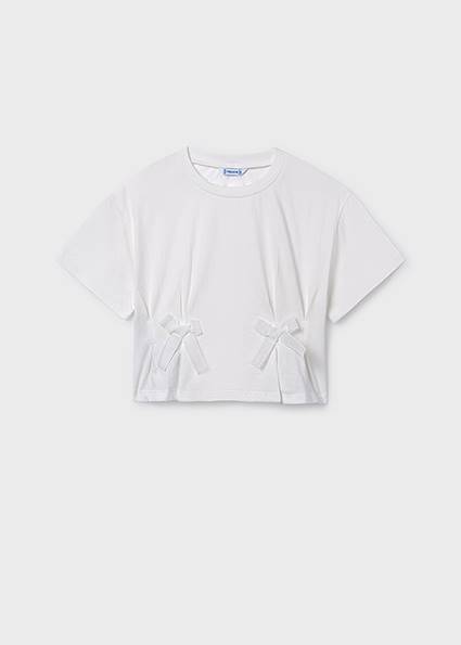 Koszulka k/r z kokardką 6004-11 140