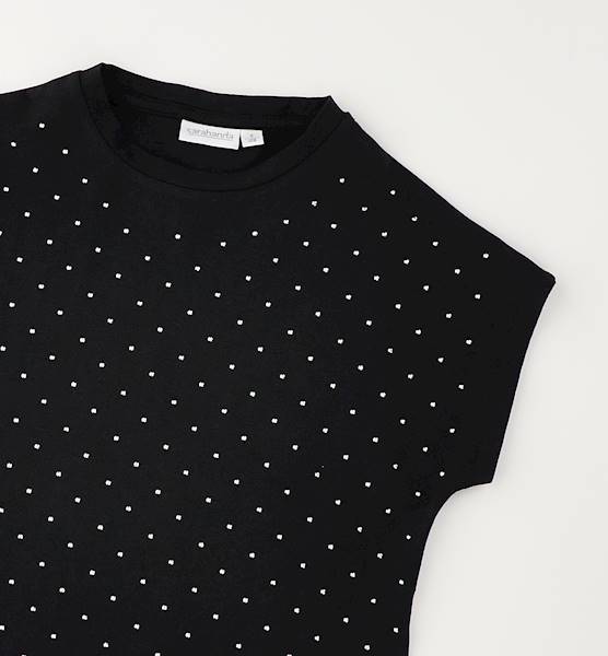 Koszulka SARABANDA czarna G544 164