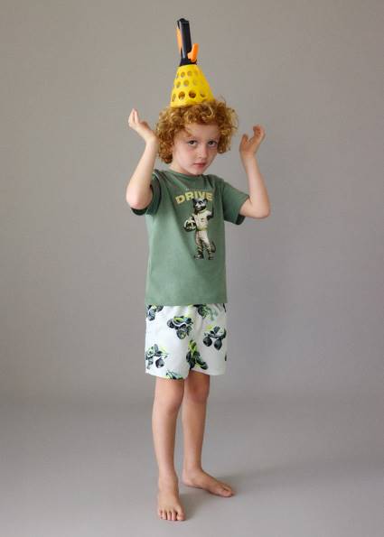 Kąpielówki 3D 3611-84 128