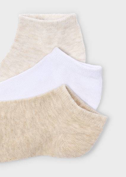 Zestaw gładkich skarpetek 10181-44 152