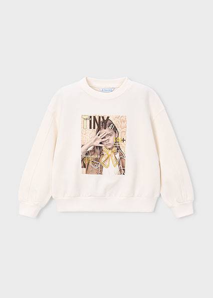 Bluza z nadrukiem 3448-95 110