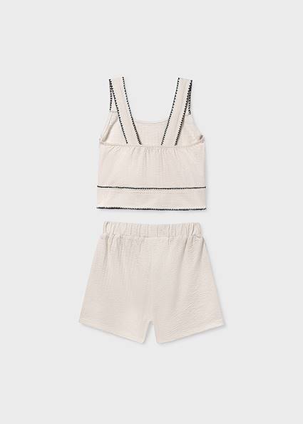 Komplet z szortami 6213-70 128