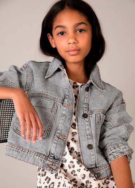 Kurtka jeans 6406-89 140