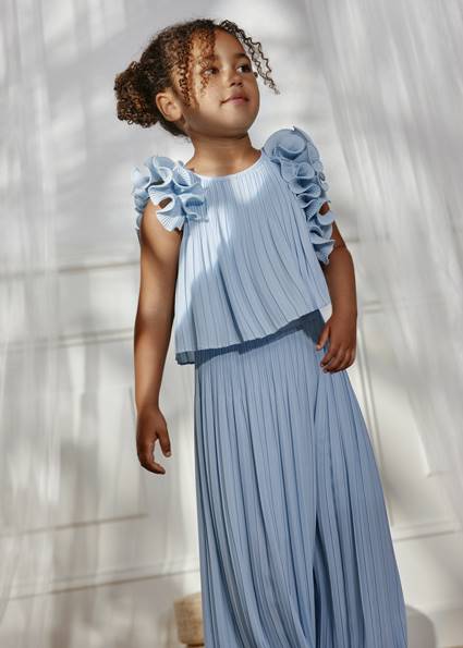 Kompl.spodnie plisowane A&L 5285-34 116