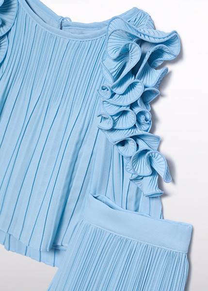 Kompl.spodnie plisowane A&L 5285-34 116