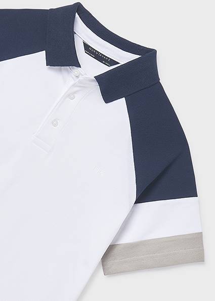 Koszulka polo k/r 6165-64 164