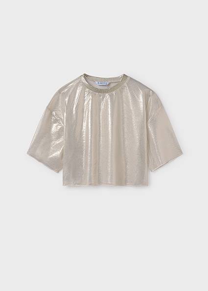 Komplet twin set z tiulem 6182-6 140