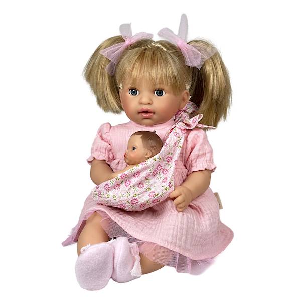 LALKA ALEX con bebe róż 4110