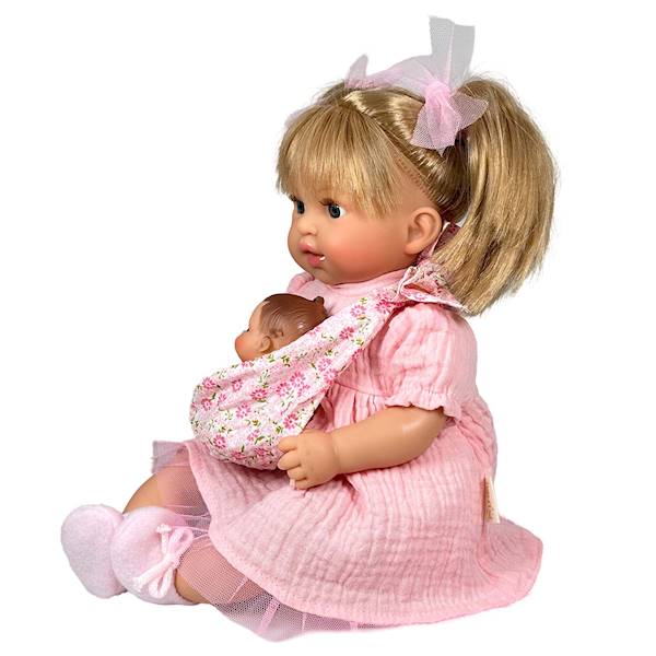 LALKA ALEX con bebe róż 4110