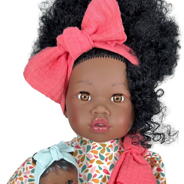 LALKA ADDIS con bebe 6220 L beż