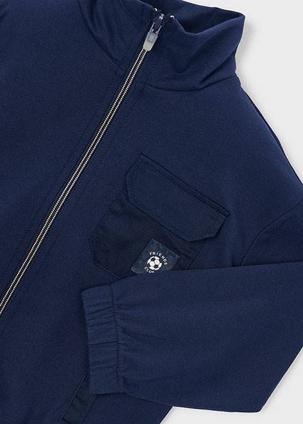 Bluza łączone tkaniny 3441-80 116