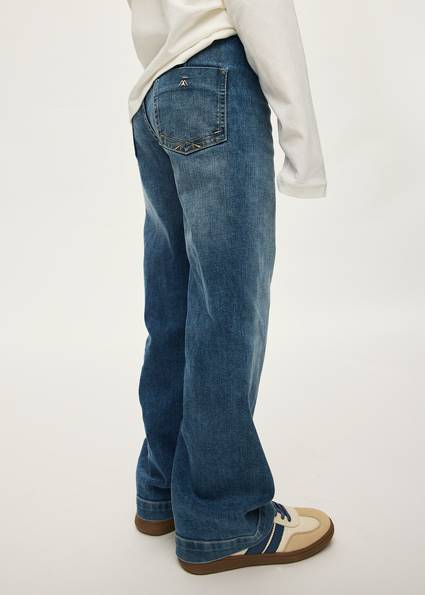 Spodnie denim wide leg 7503-88 164