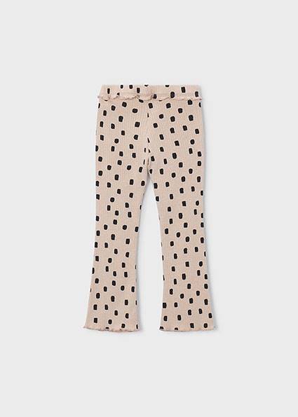 Prążkowane legginsy 4728-14 116