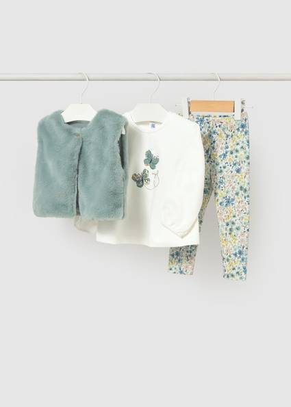 Kompl.legginsy futrzana kamiz. 2784-68 98