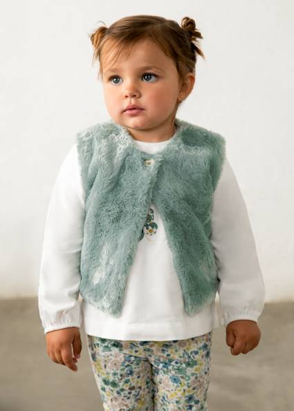 Kompl.legginsy futrzana kamiz. 2784-68 80