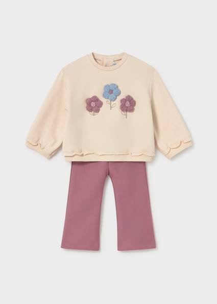 Komplet legginsy z bluzą 2706-47 86