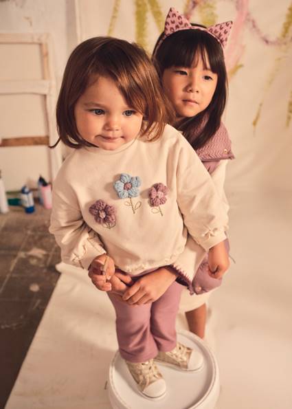 Komplet legginsy z bluzą 2706-47 80