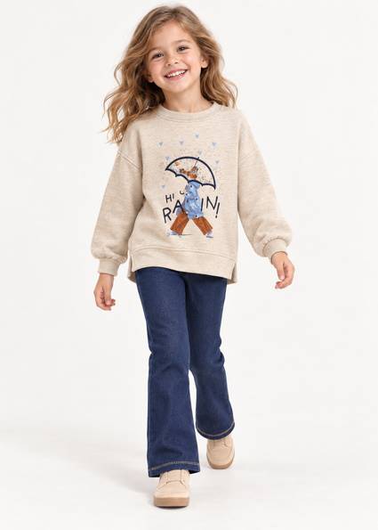Komplet z bluzą i legginsami 4732-36 110