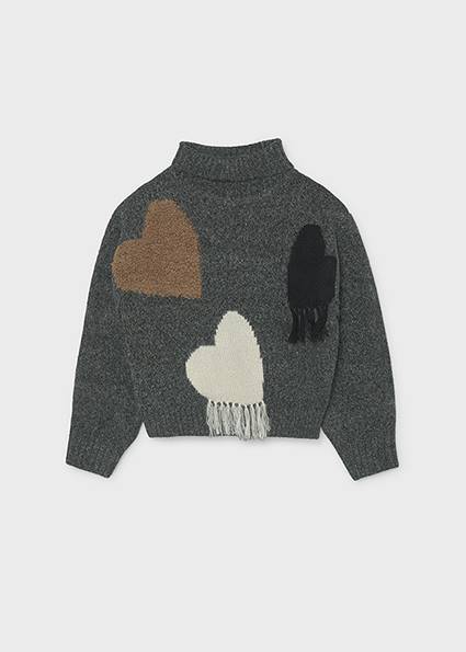 Sweter serduszka Mayoral 7340-14 140