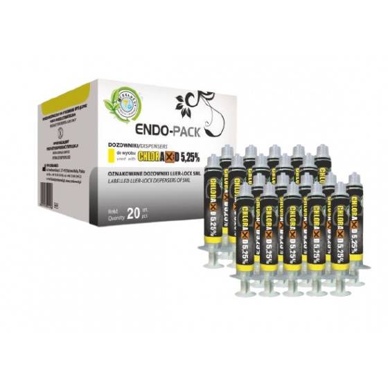 Cerkamed - Strzykawki 20x5ml 5,25% chloraxid
