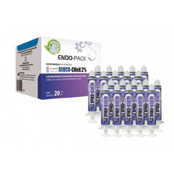 Cerkamed - Strzykawki 20x5ml 2% Gluco-chex