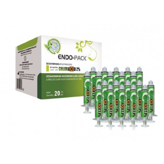 Cerkamed - Strzykawki 20x5ml 2% chloraxid