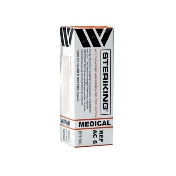 Wipak - Paski do kontroli sterylizacji parowej AC6