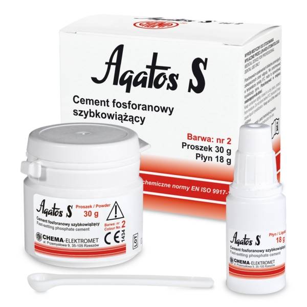 Chema - Agatos S-3 30g+18g czerwony