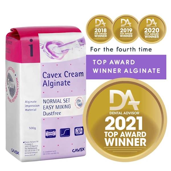 Cavex - Cream Alginate Normal 500g