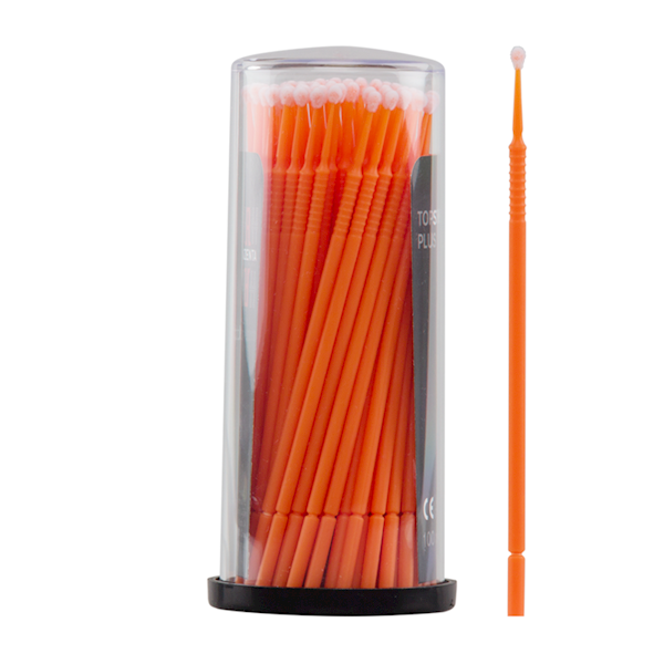 Aplikatory 2mm Regular pomarańczowe 100szt.