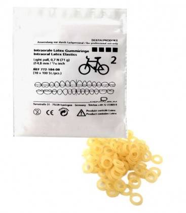 D - Gumki elastics 2 Light 4,8mm 100szt.