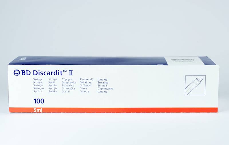 BD - Strzykawki 5ml Luer 100szt.
