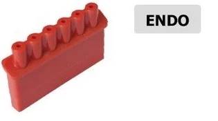 Dentsply - Wkład plastikowy do pojemnika ENDO czer