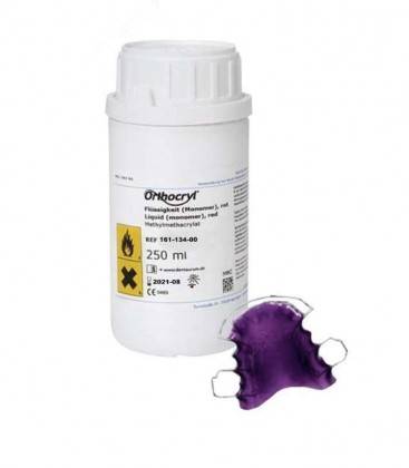 D - Orthocryl płyn 250ml fioletowy