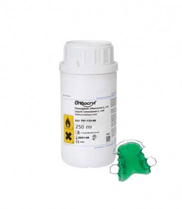 D - Orthocryl płyn 250ml emerald green