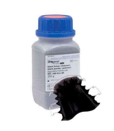 D - Orthocryl proszek 200g czarny