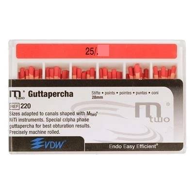 VDW - GuttaperchaAlpha.04 25 czerwona