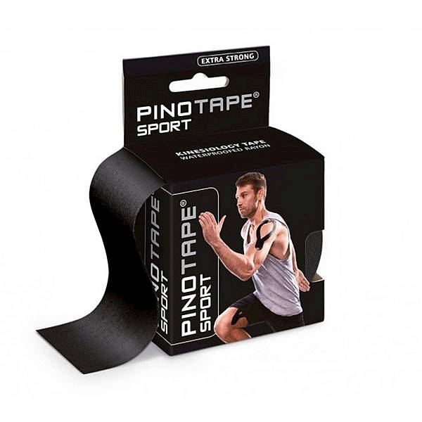 PINO - Tape sport 5cmx5m ex-strong taśma czarna