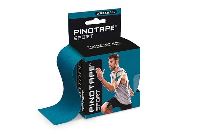 PINO - Tape sport 5cmx5m ex-strong taśma petrol