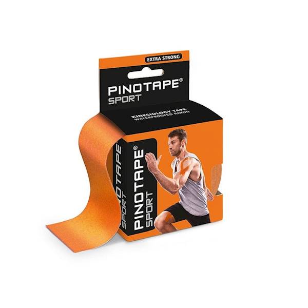 PINO - Tape sport 5cmx5m ex-strong taśma pomarańcz